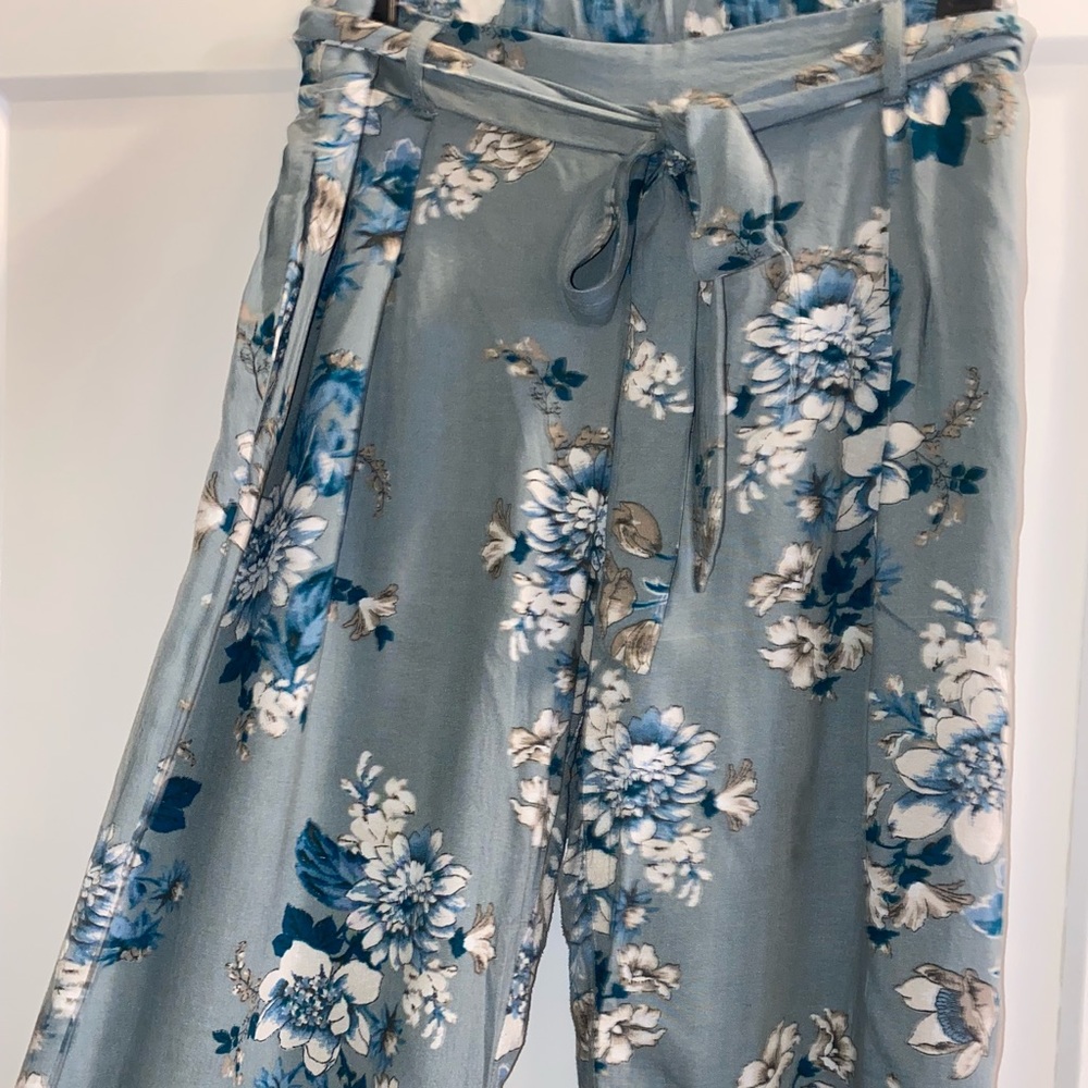Floral Palazzo Pants